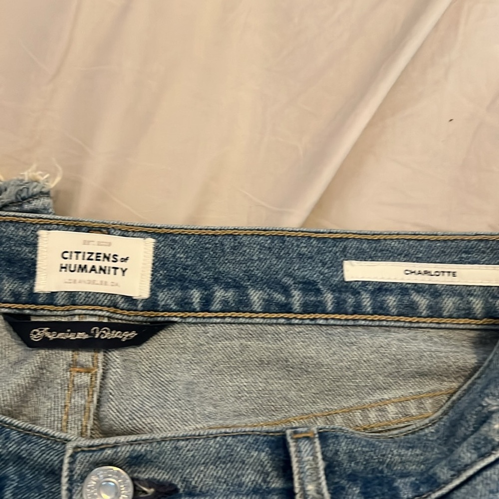 Citizen of humanity charlotte straight leg jeans size 28 - Picture 4 of 6